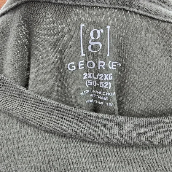 George Green Longsleeve Tshirt Tee Plus Size 2XL - Picture 4 of 4